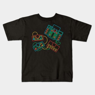 Super Engine Grafx Kids T-Shirt